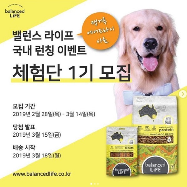 밸런스라이프 국내 런칭 이벤트 - 체험단 1기 모집 타이틀이미지
