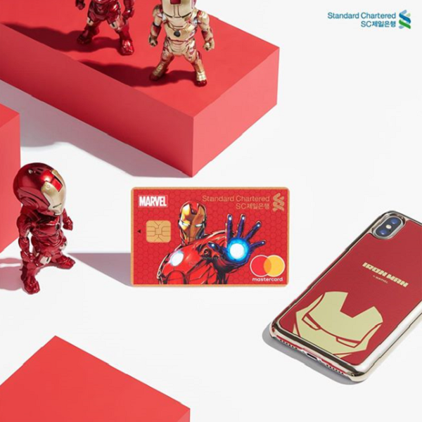 SC제일은행 마블체크카드 인증샷 이벤트 타이틀이미지