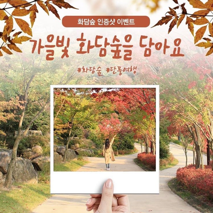 가을빛 화담숲 인증샷 이벤트 타이틀이미지